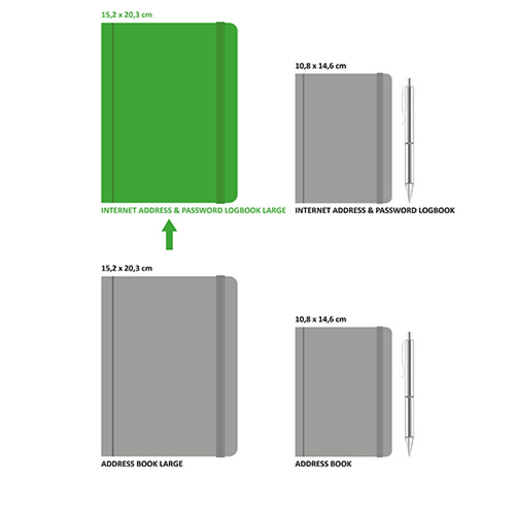 Peter Pauper Logbook Internet address &amp