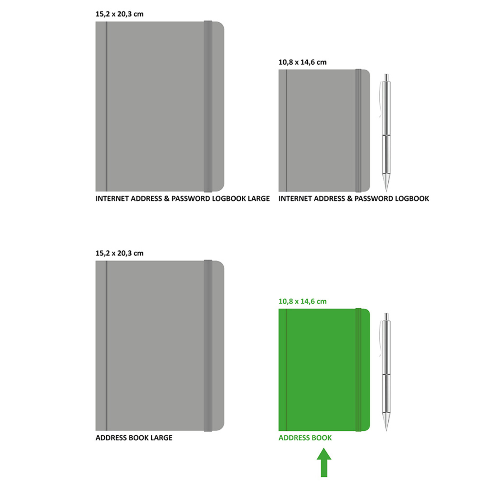 Addressbook Peter Pauper Fuchsia Blooms