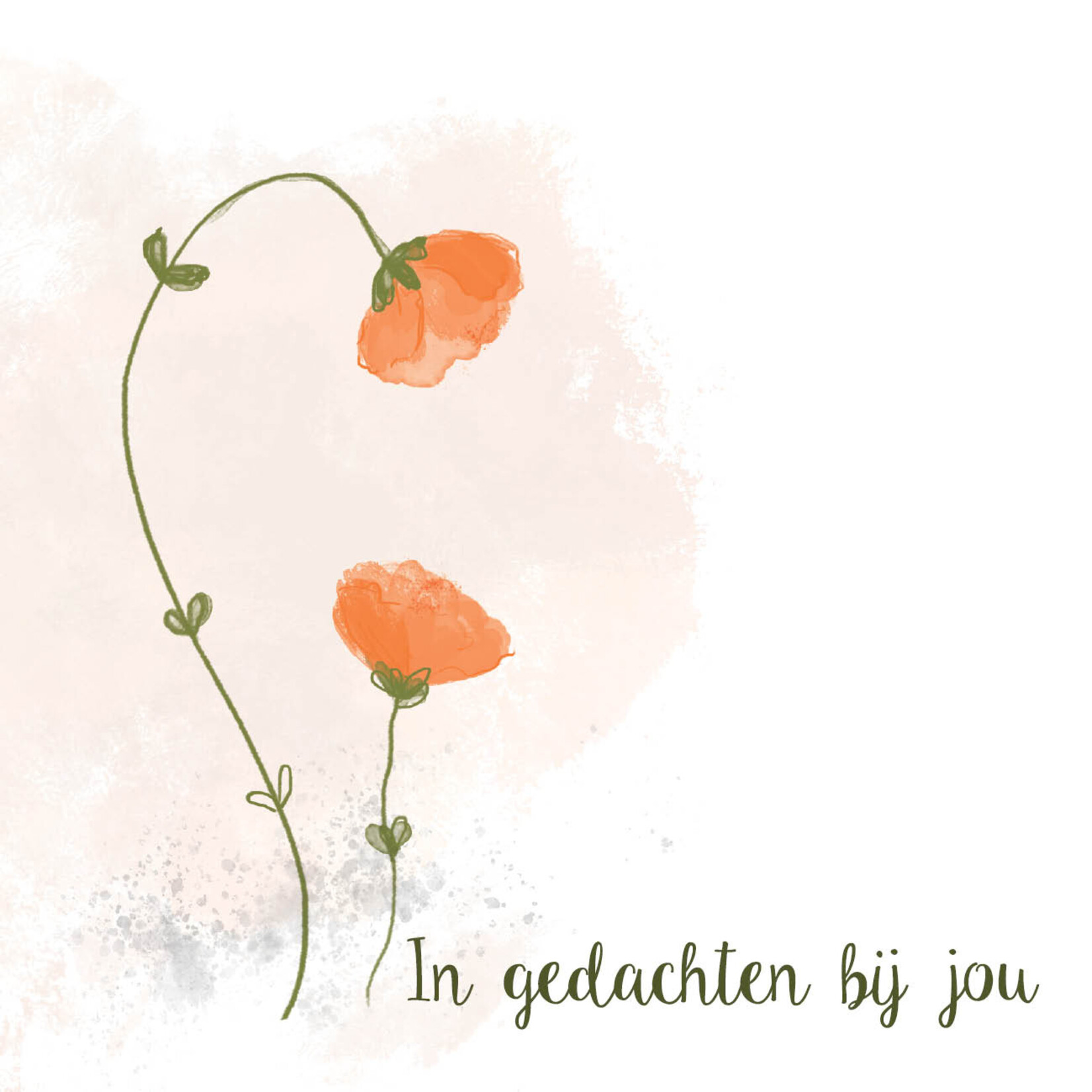 Kaartenmapje Petit Paris - Klaproos