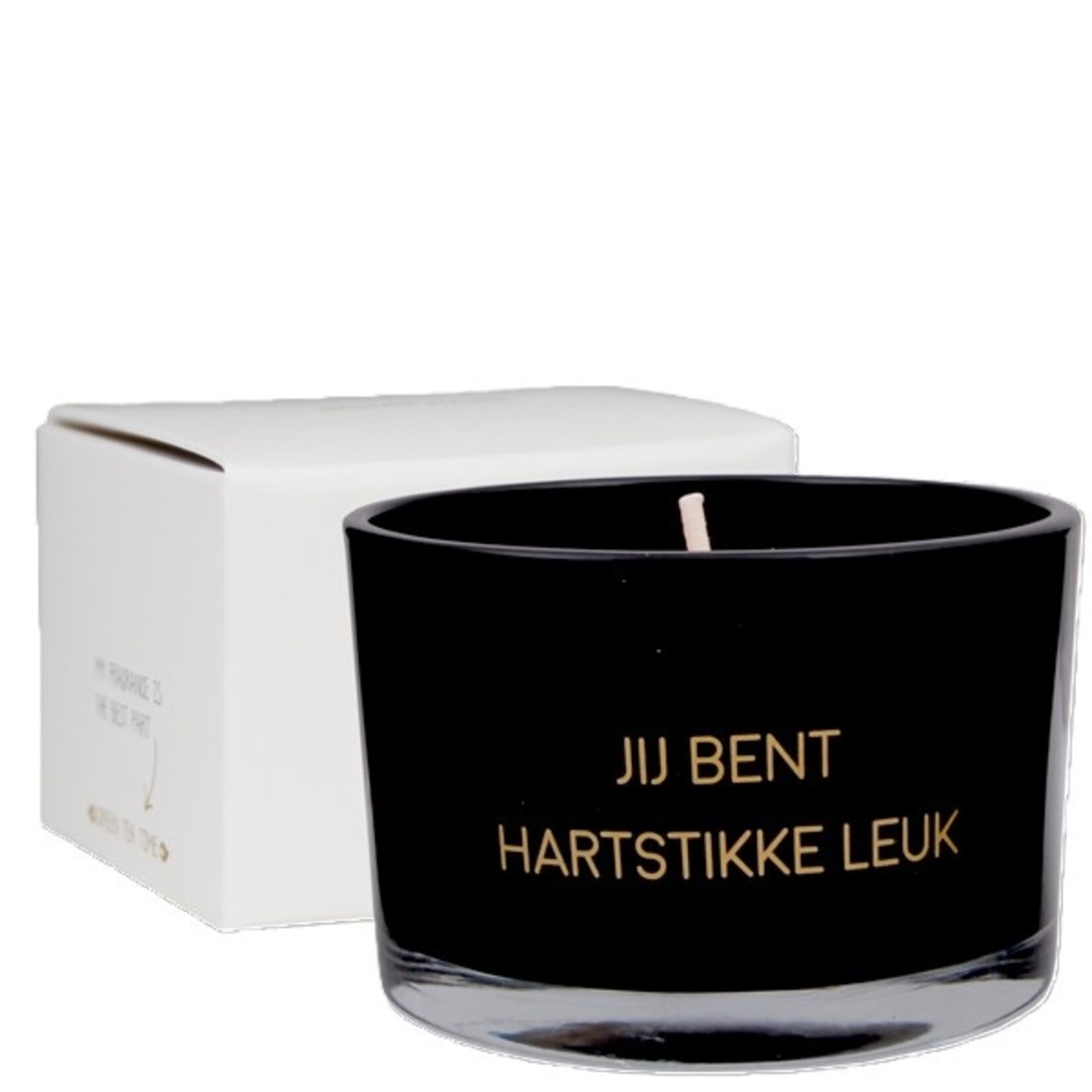 SOY CANDLE - JIJ BENT HARTSTIKKE LEUK