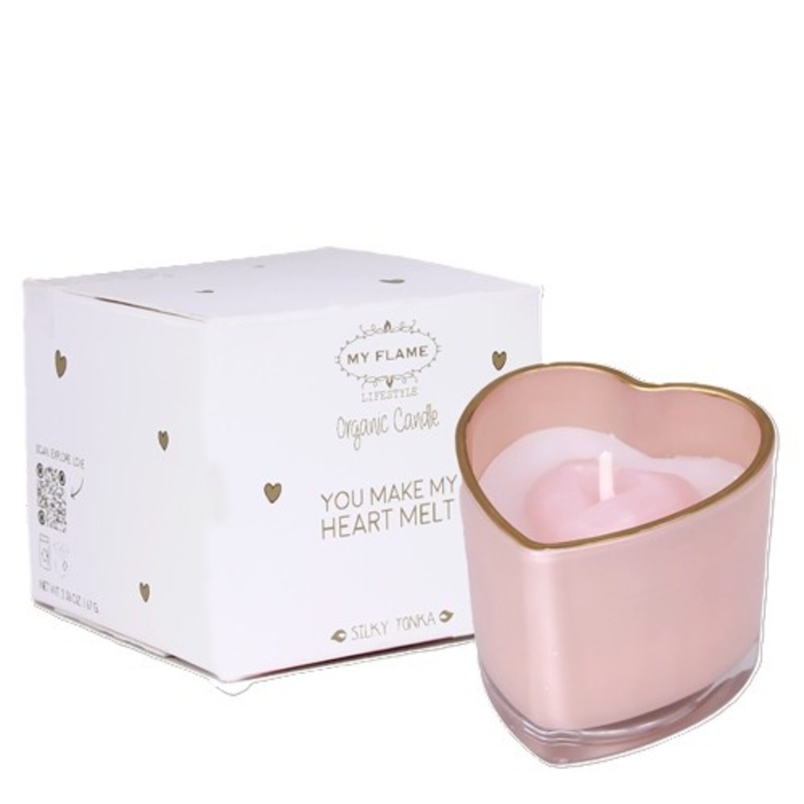 SOY CANDLE - YOU MAKE MY HEART MELT