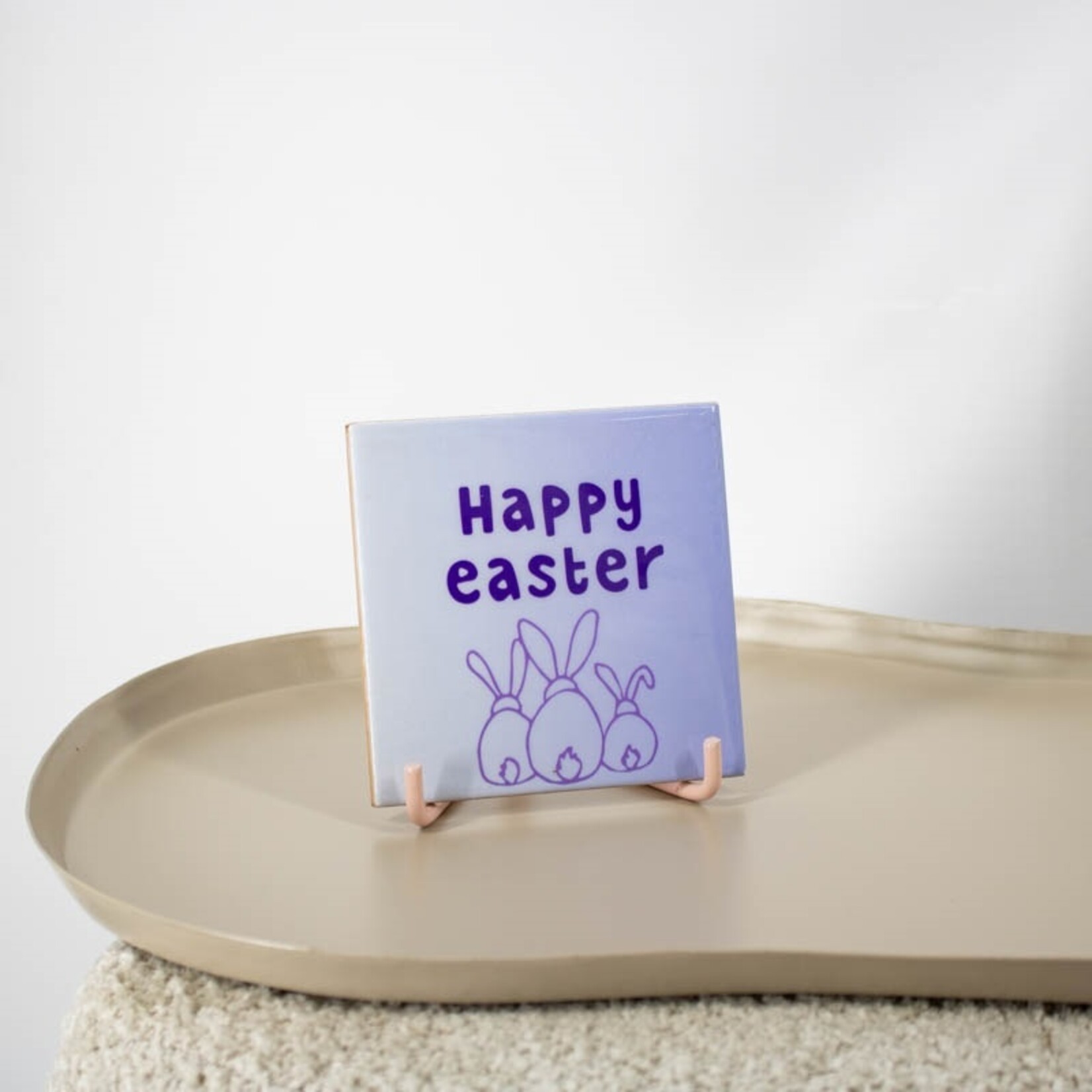 Homebound Tegeltje happy easter