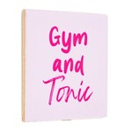 Homebound Tegeltje gym and tonic