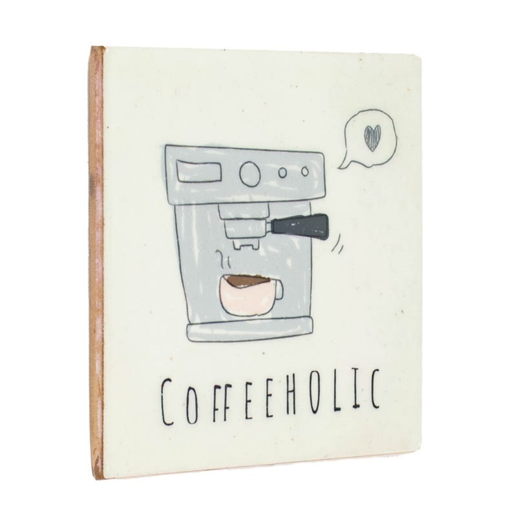 Homebound Tegeltje coffeeholic