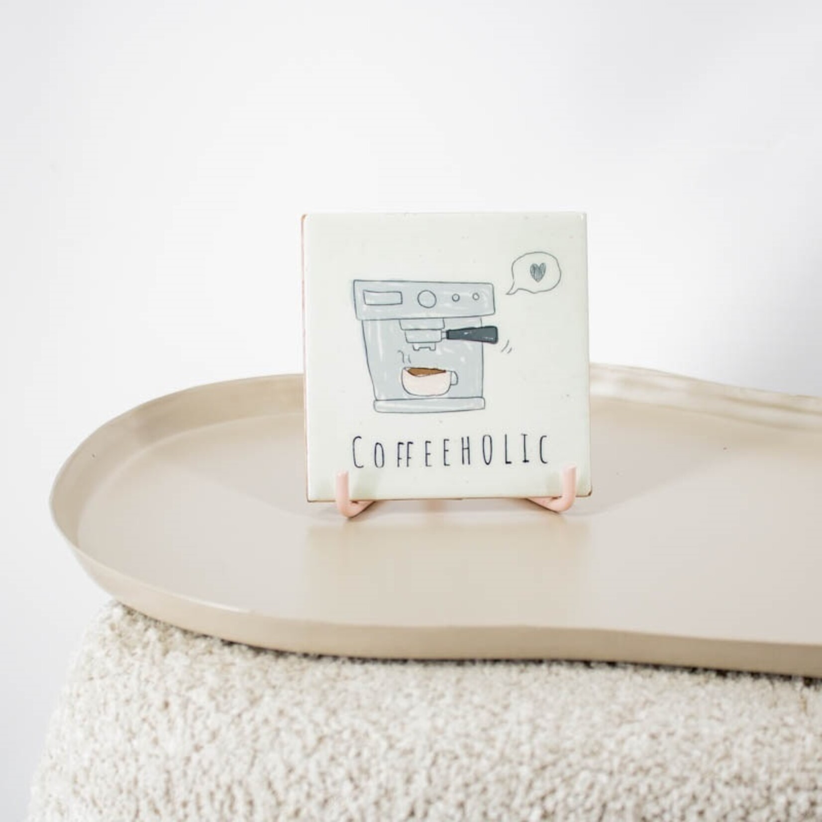 Homebound Tegeltje coffeeholic