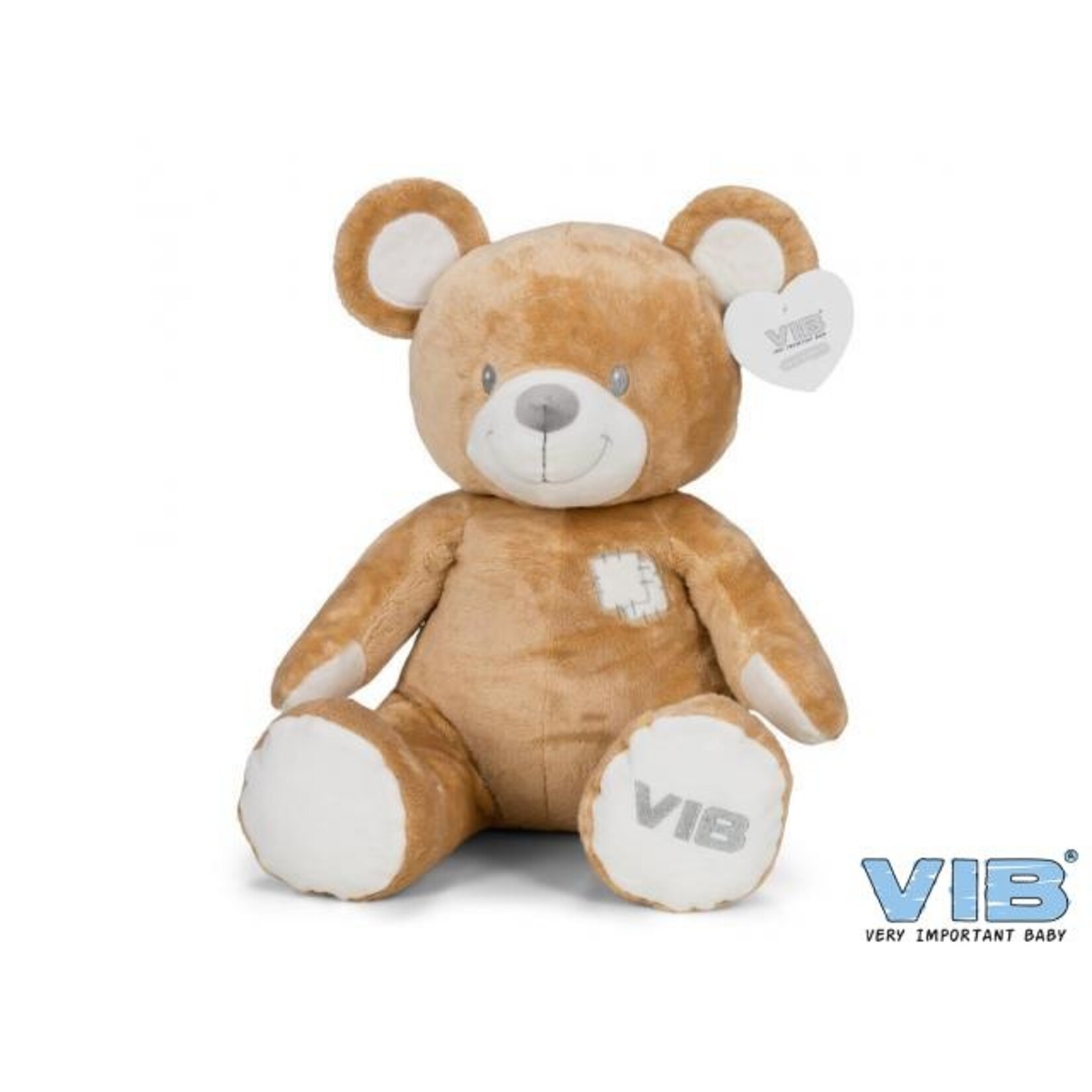 Pluche Beer Zittend Groot 60cm Teddy Bruin