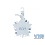 Tutteldoekje Ster BOY Blauw Licht Blauw