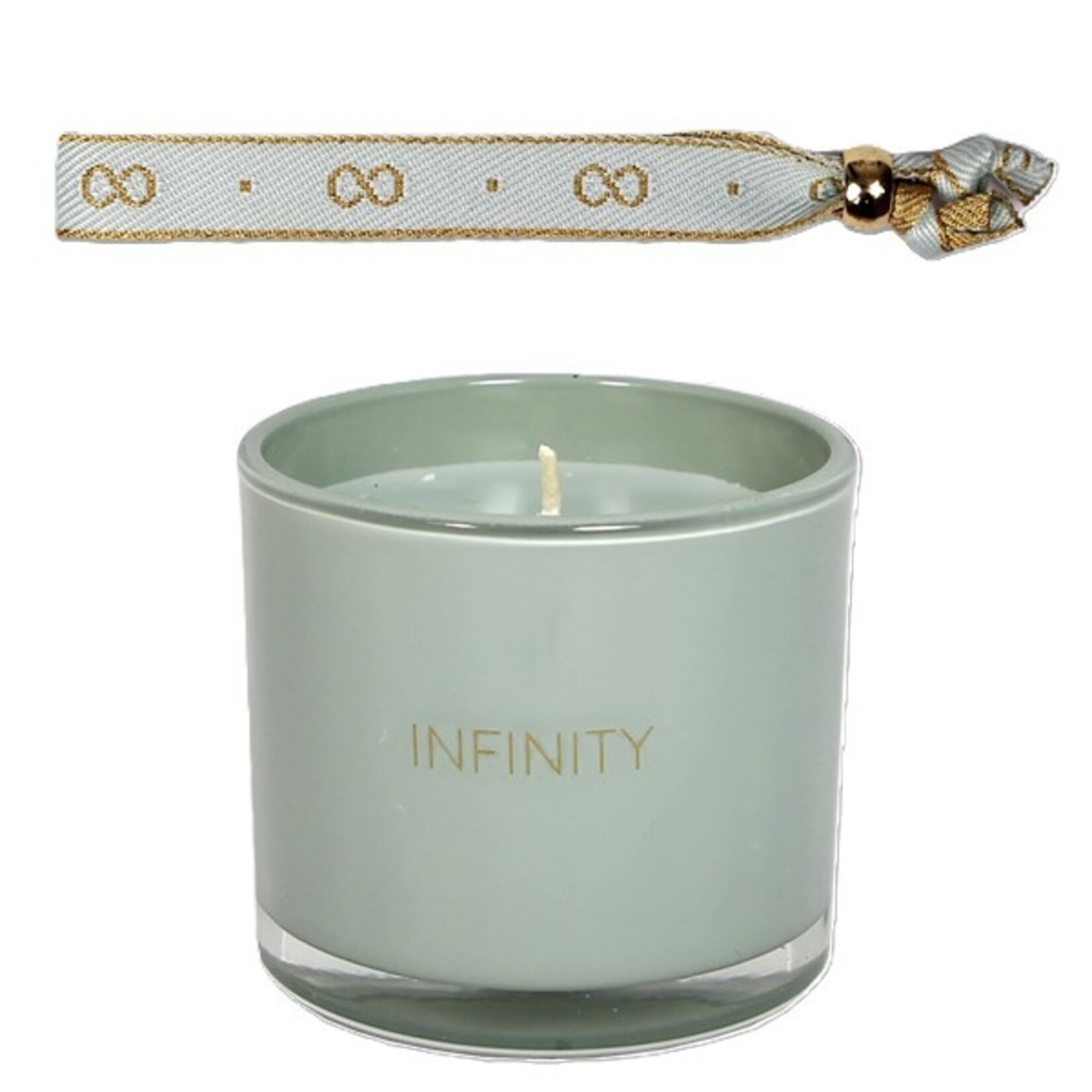 GEURKAARS MET WENS-ARMBAND - INFINITY