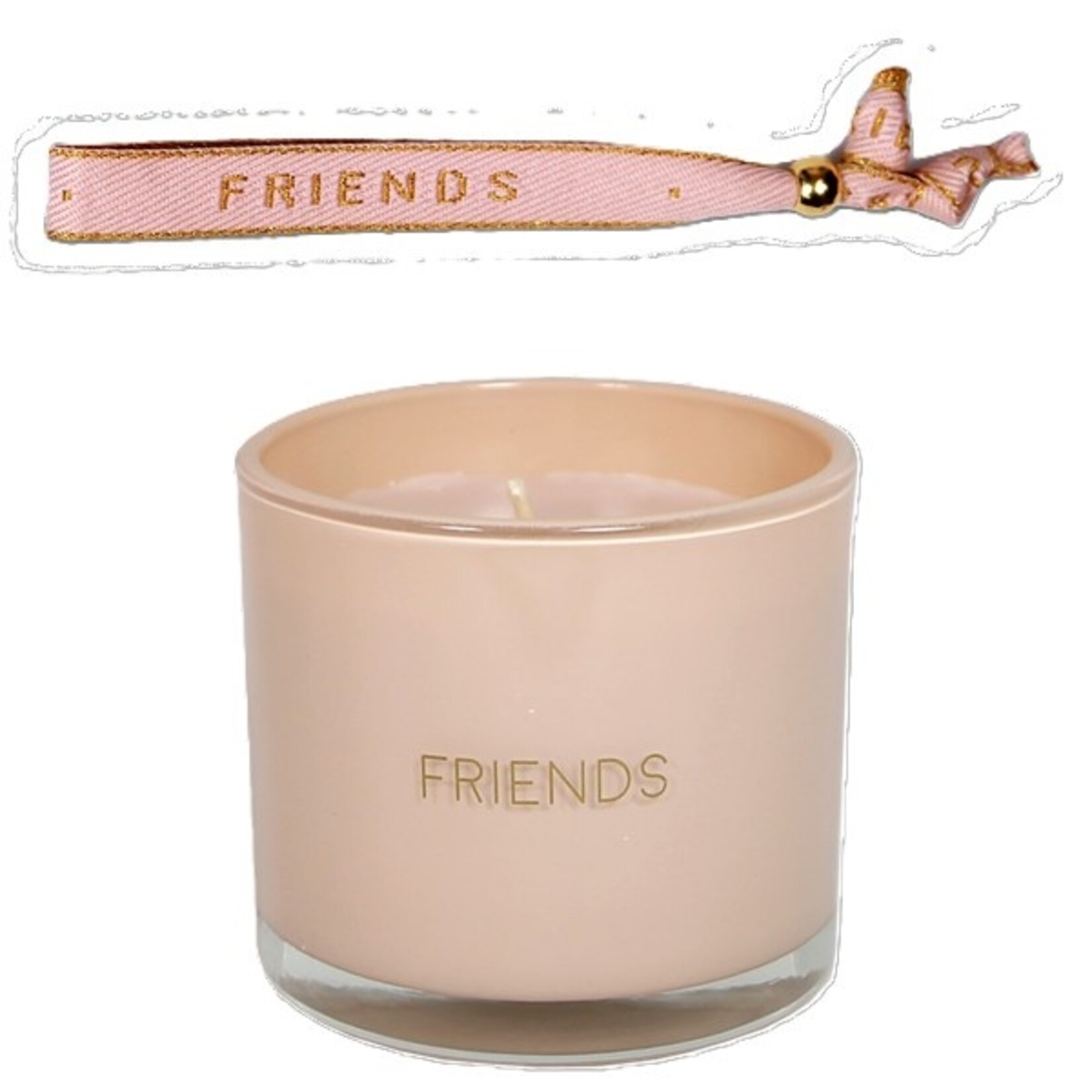 GEURKAARS MET WENS-ARMBAND - FRIENDS