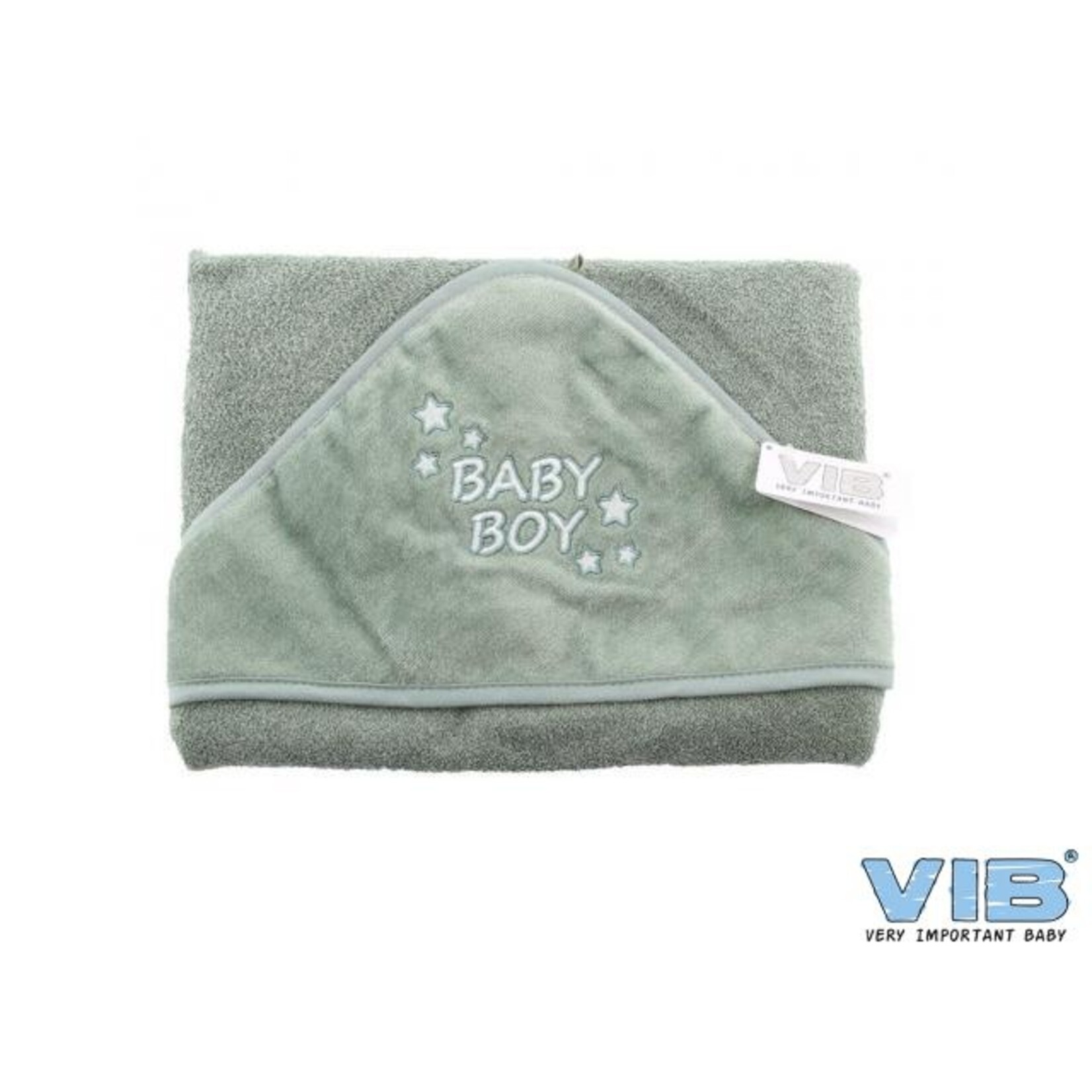 Badcape Baby Boy Mosgroen