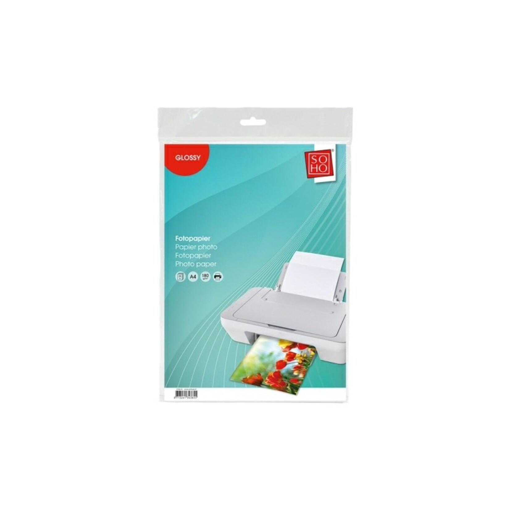 Fotopapier A4 180gr 25/ SOHO