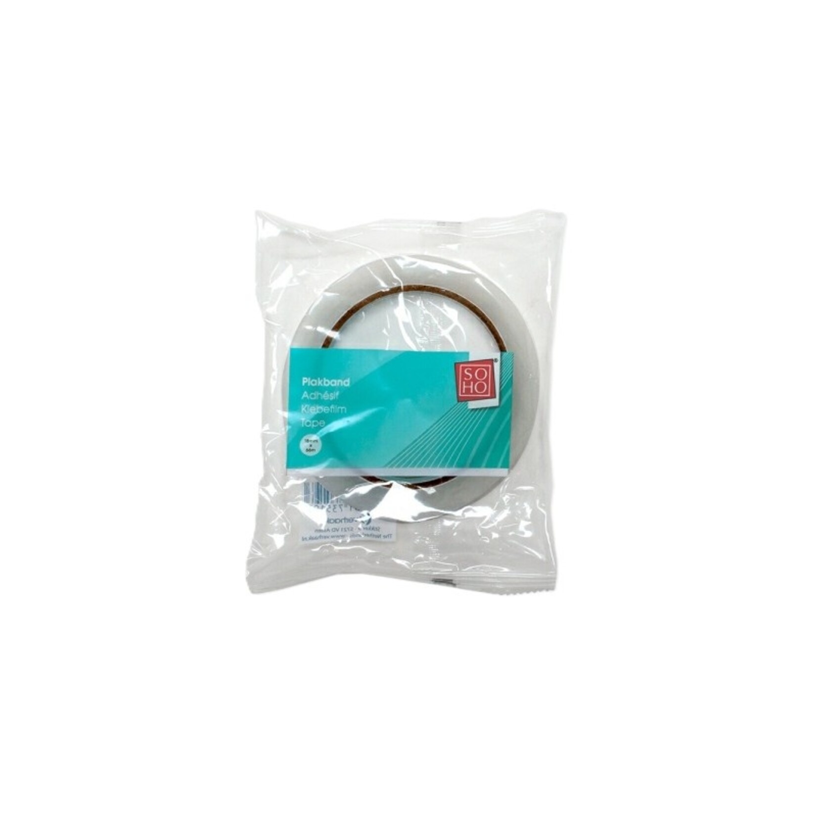 Tape grote kern 18mmx66m SOHO