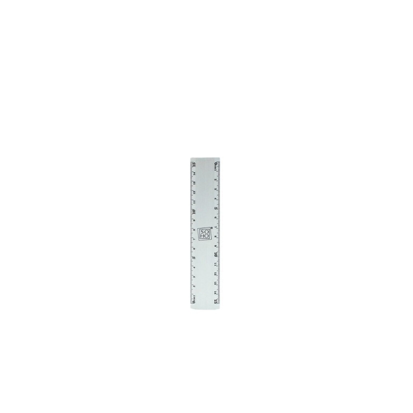 Soho Liniaal 15cm aluminium SOHO