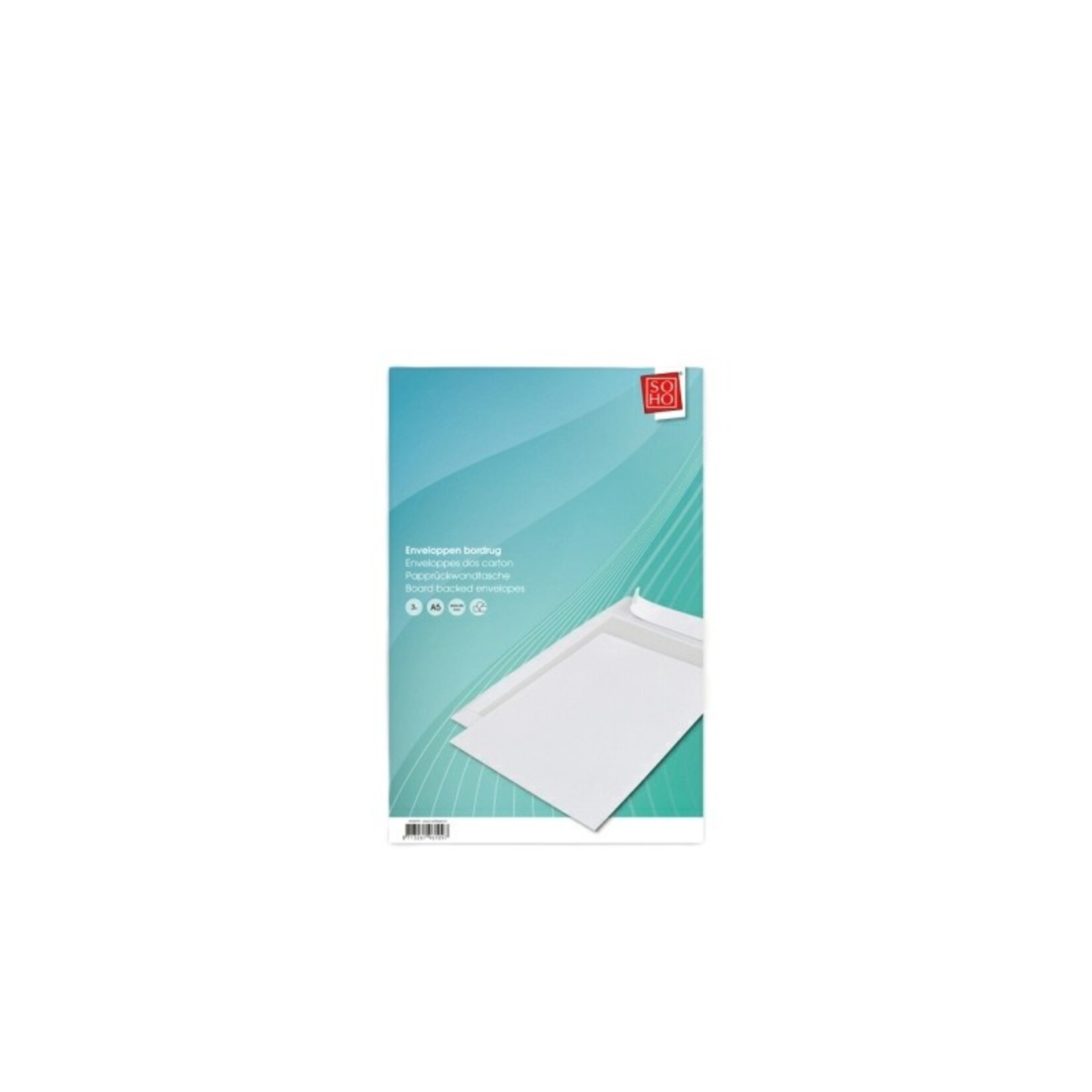 Enveloppen bordrug A5 3/ SOHO