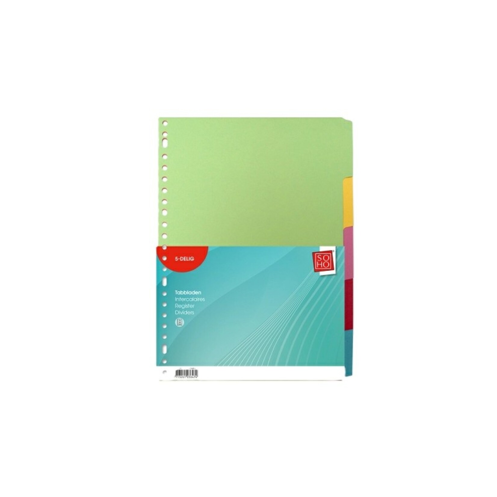Soho Tabbladen 23r 5dlg karton SOHO