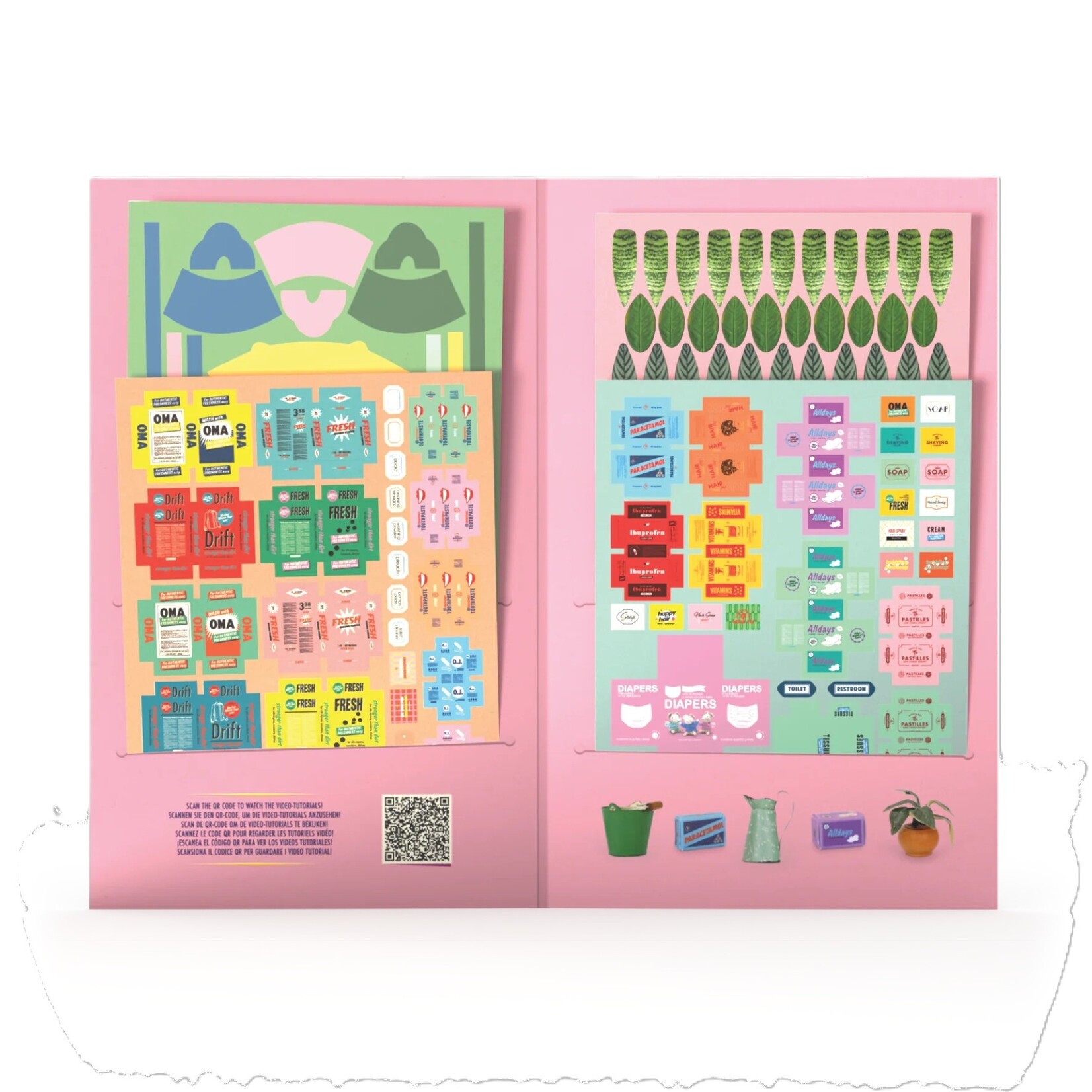 Sam & Julia Decoratievellen - Badkamer