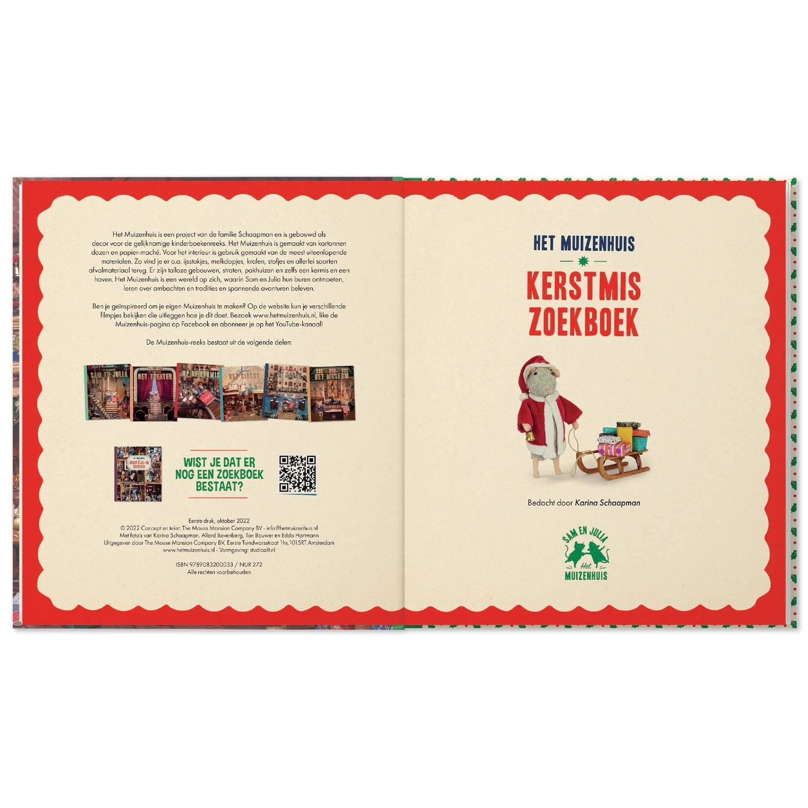 Sam & Julia Kerstmis Zoekboek