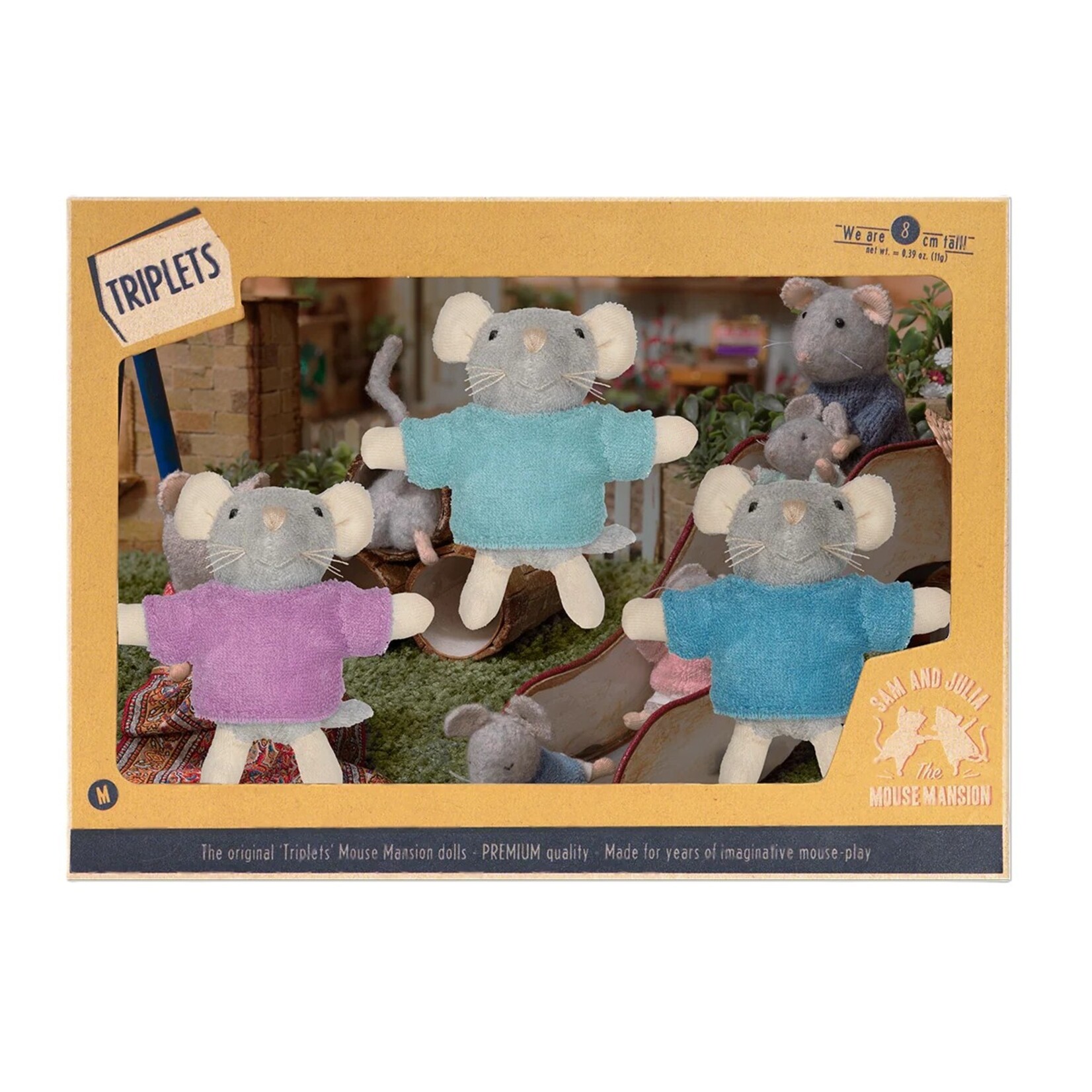 Sam & Julia Knuffeltjes Drieling