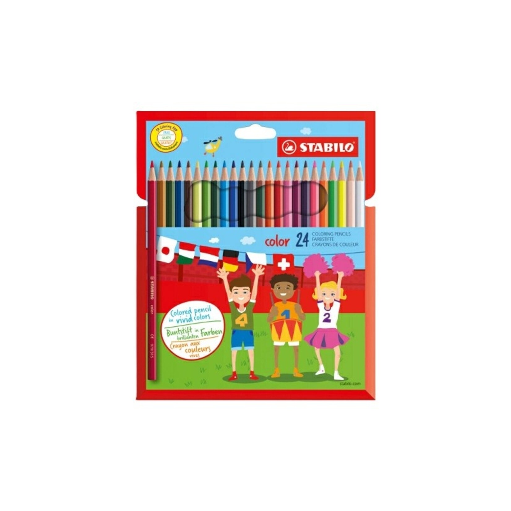 Stabilo Stabilo kleurpotloden 24 stuks