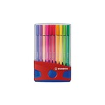 Stabilo pen 68 viltstiften Colorparade roze 20 stuks in box