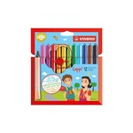 Stabilo Cappi viltstiften 12/etui