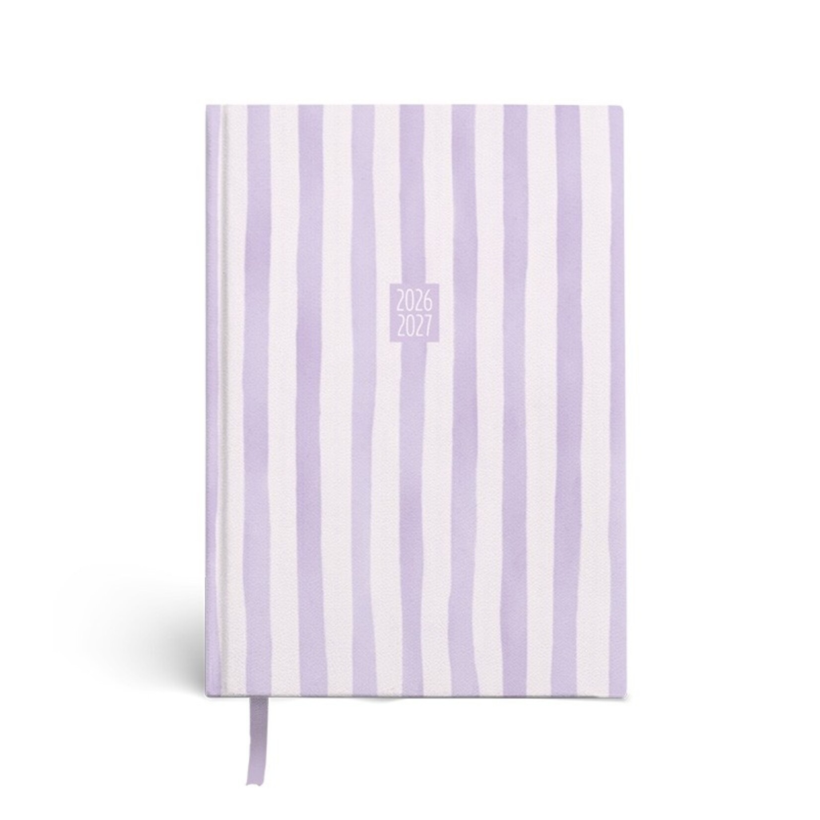 Agenda A5 26/27 Stripes Paars