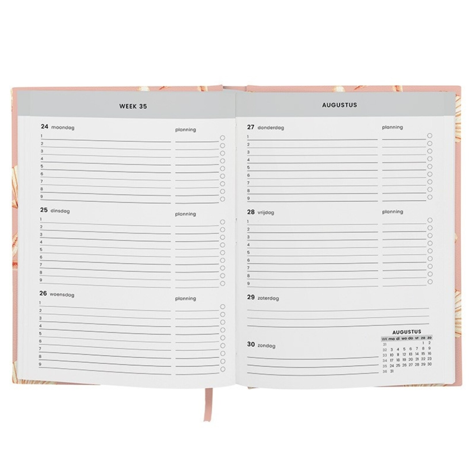 Agenda A5 26/27 Dune Strikjes