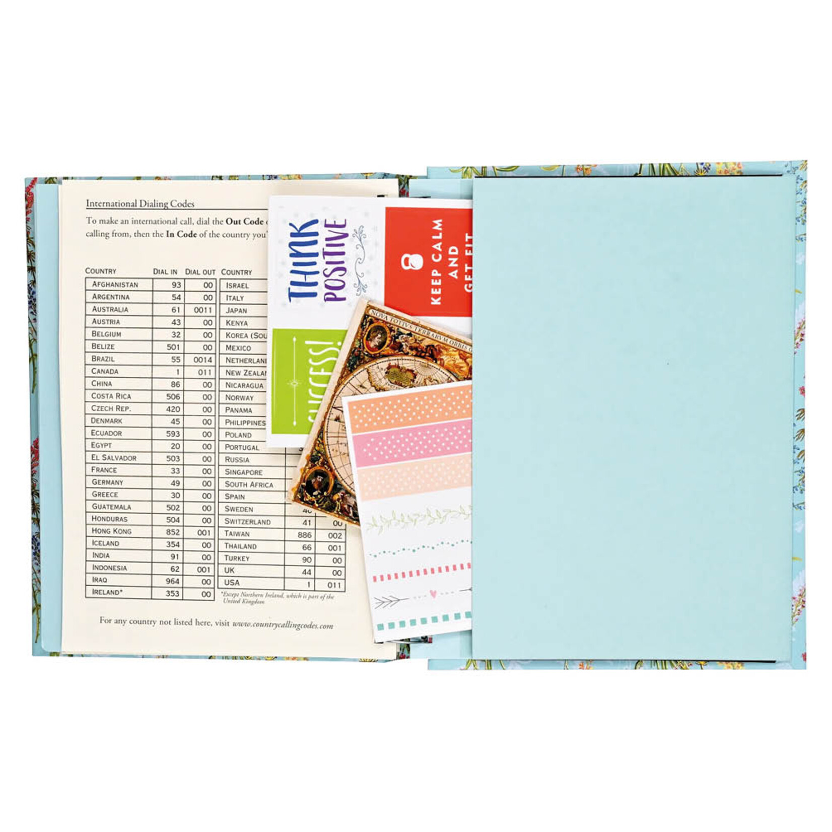 Peter Pauper Addressbook Large Peter Pauper Blooms and Butterflies