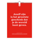 365 dagen succesvol A4 verjaardagskalender