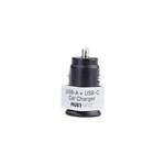 2 Port Car Charger USB-A + USB-C 30W, black