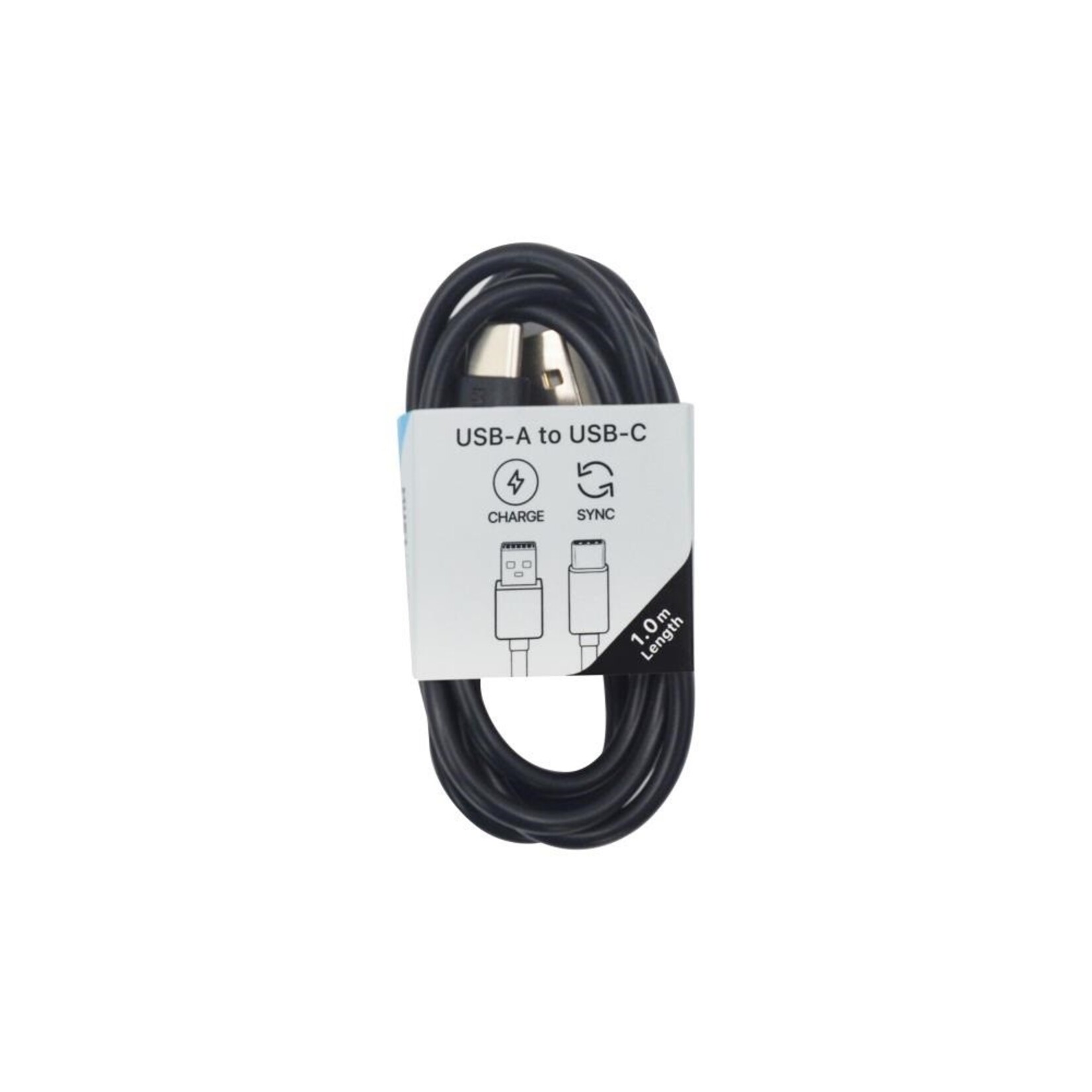 Musthavz USB-A to USB-C Cable 1.0 meter, black