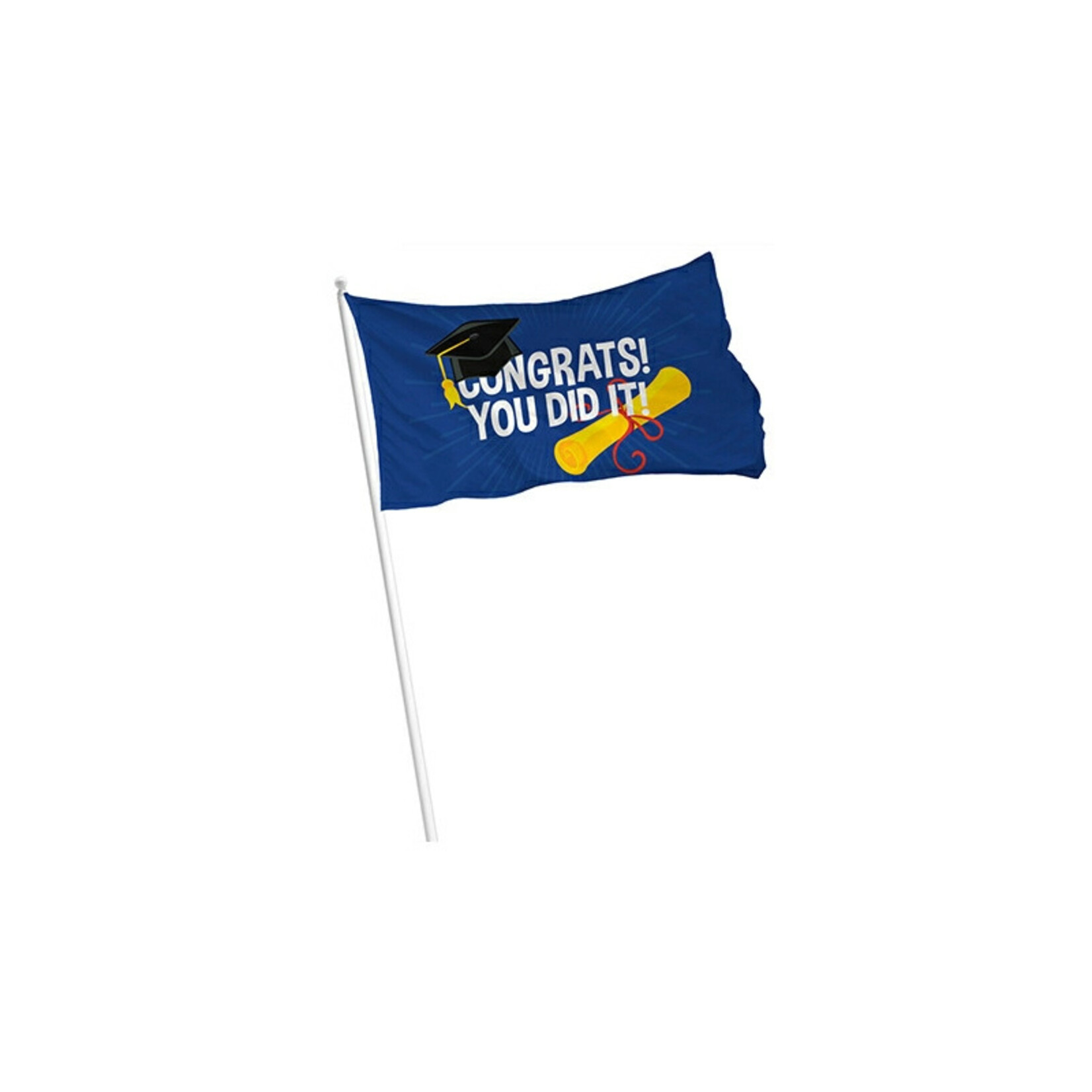 Vlag Congrats 60 x 90cm