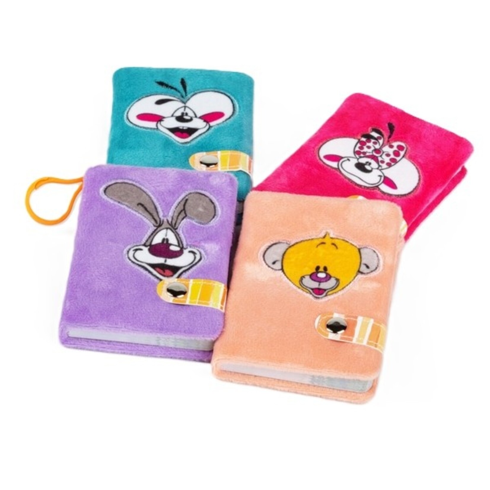 Diddl Mini pluche notitieboekje met sleutelhanger