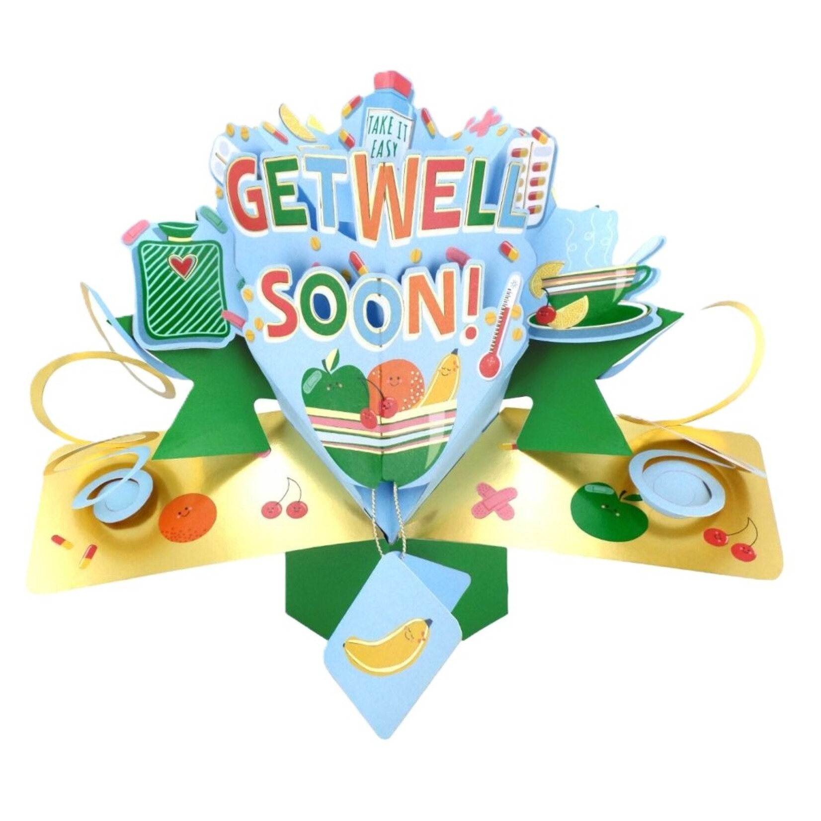 POP UP Wenskaart - POP247 - Get Well Soon