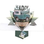 HAPPY BIRTHDAY - CAR (4 x 4 SUV)