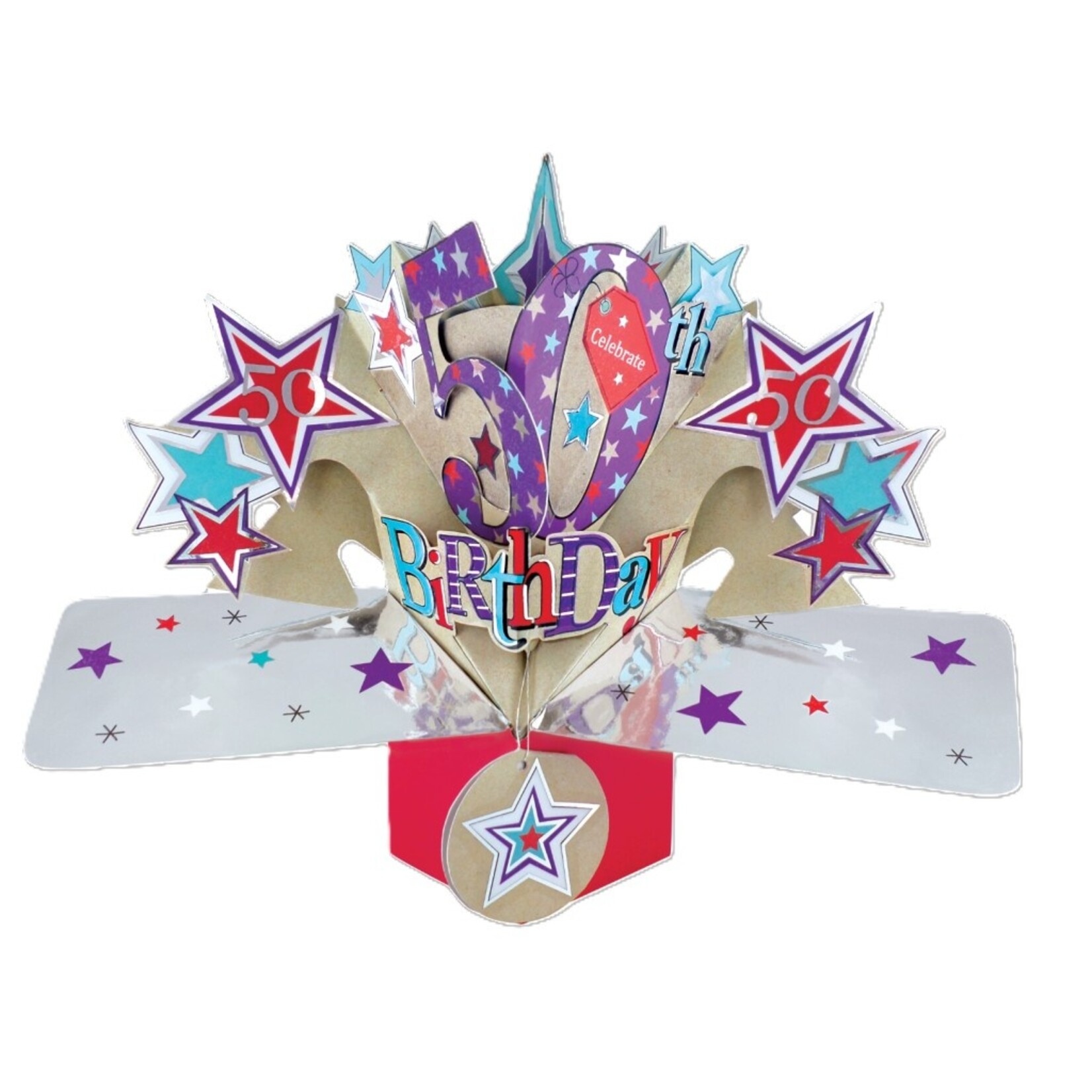 50th HAPPY BIRTHDAY - STARS