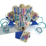 HAPPY BIRTHDAY - BLUE