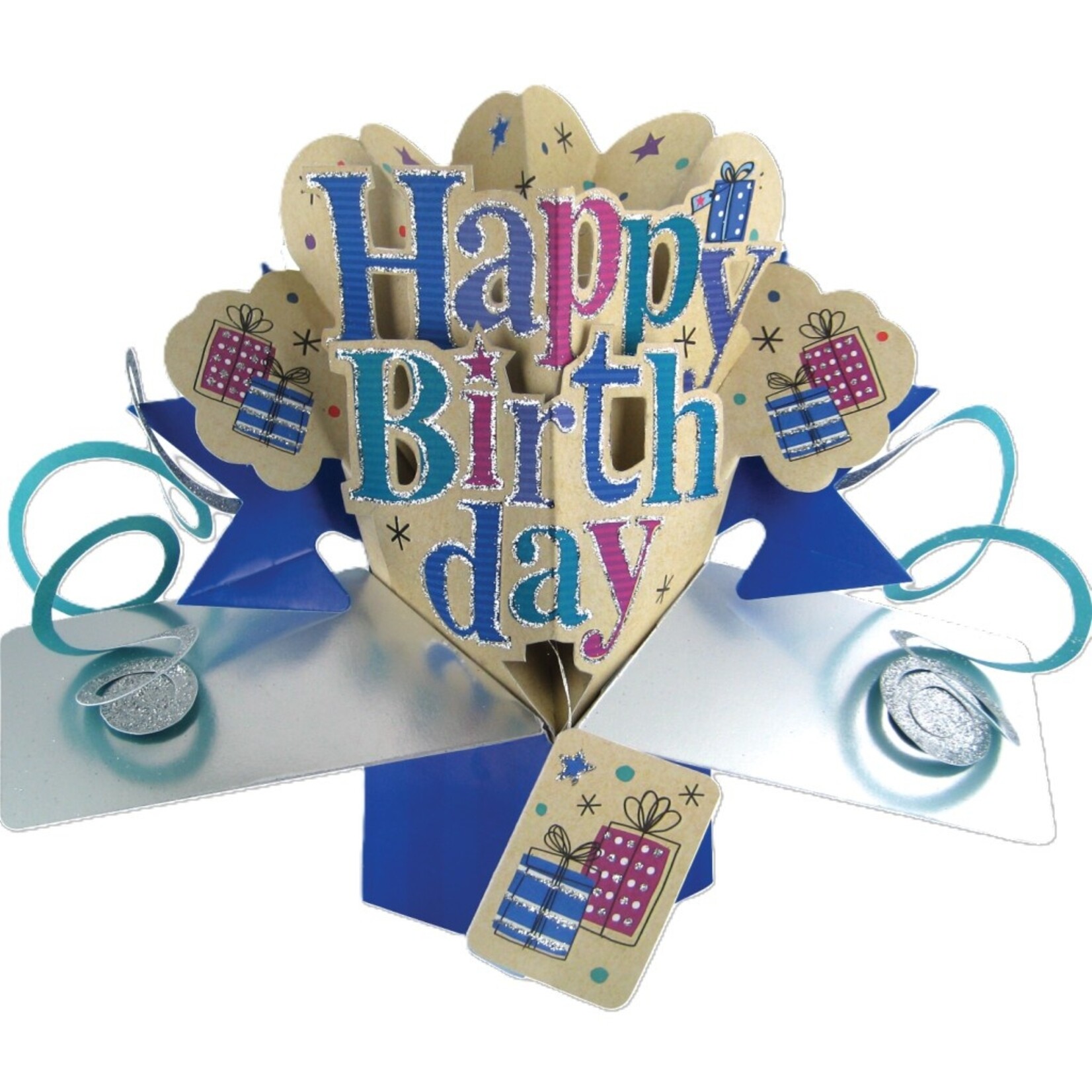 HAPPY BIRTHDAY - BLUE