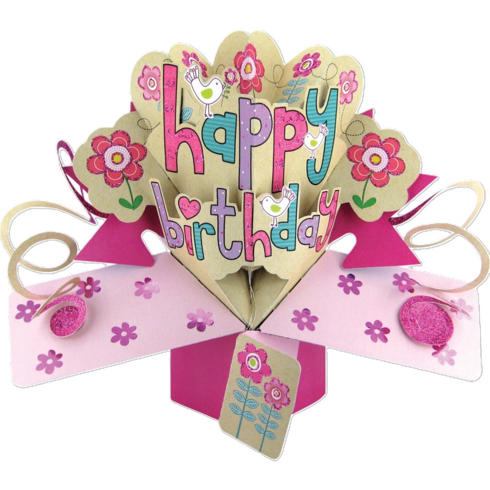 HAPPY BIRTHDAY - PINK