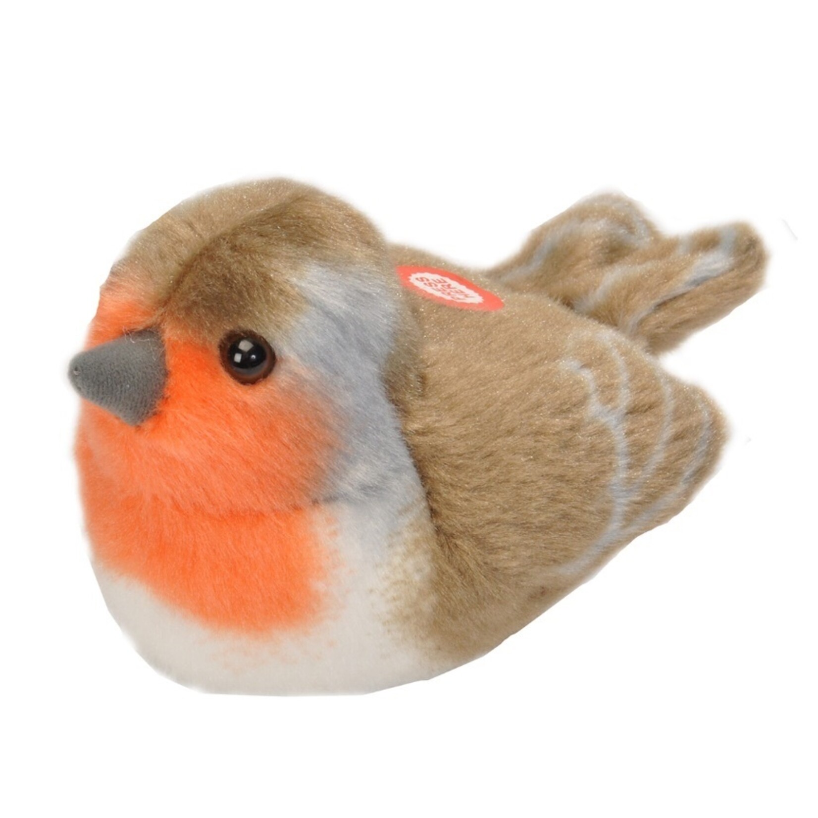Wild Republic VOGEL MET GELUID - ROODBORST