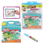 Kleuren met water Dino boek