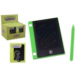 Regenboog dino teken tablet