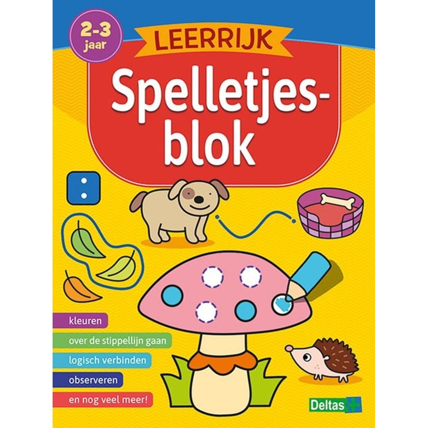 Leerrijk spelletjesblok (2-3 j.)