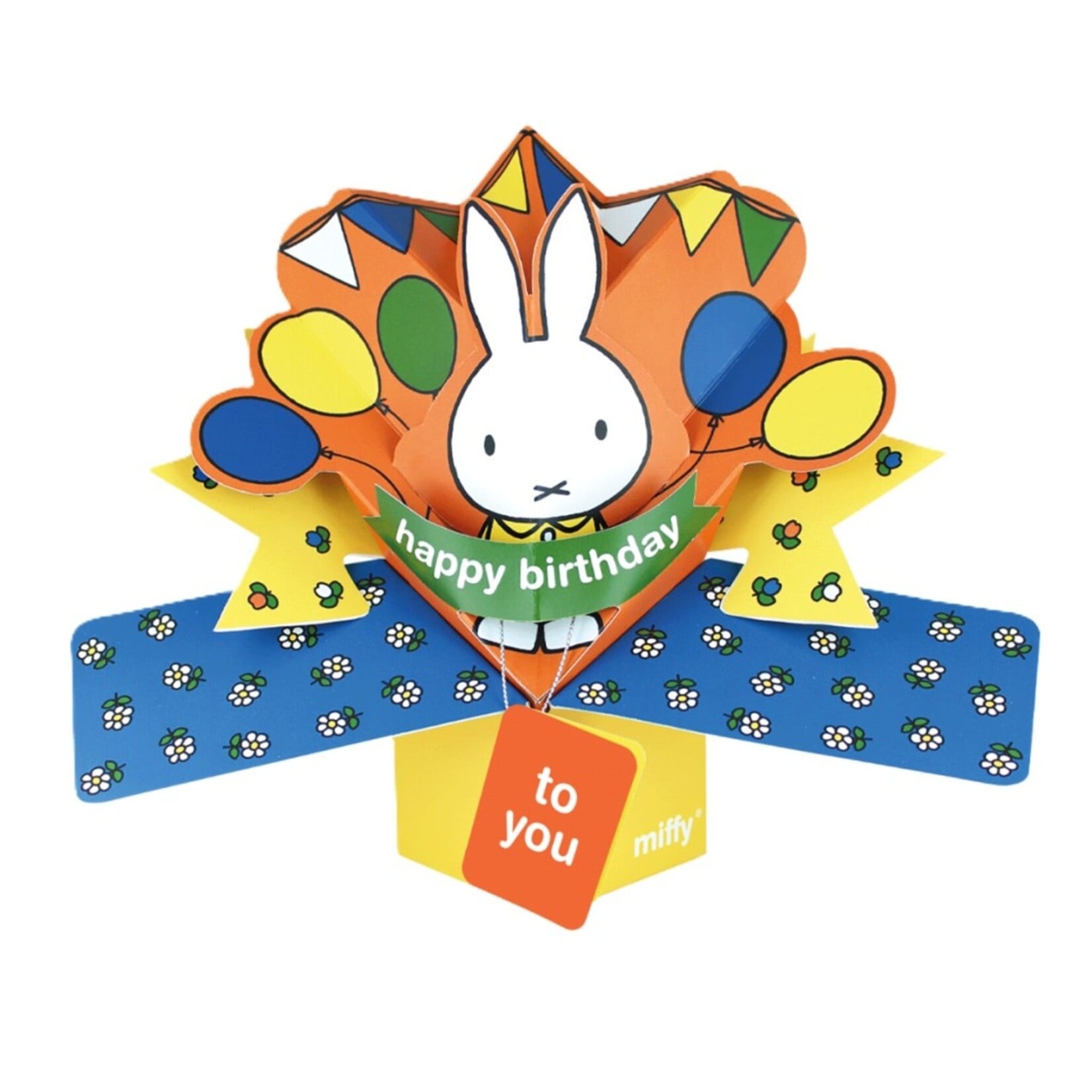 POP UP Wenskaart - POPL001 - Miffy - Nijntje