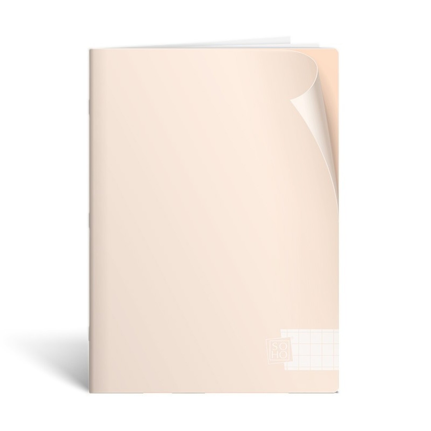 Soho Schrift A4 ruit PP SOHO Pastel -10mm