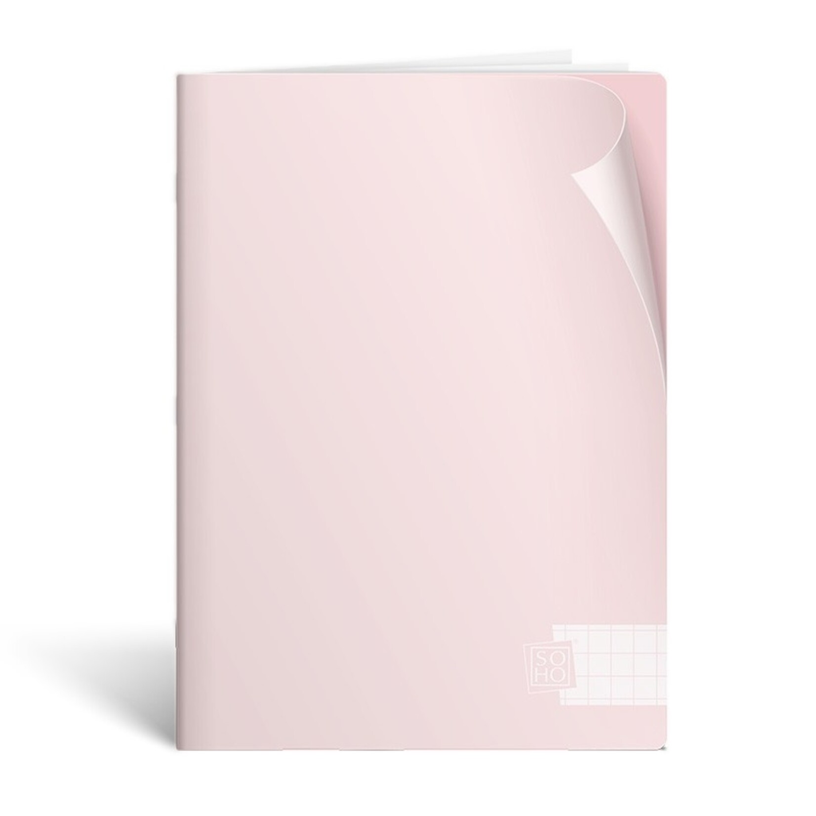 Soho Schrift A4 ruit PP SOHO Pastel -10mm