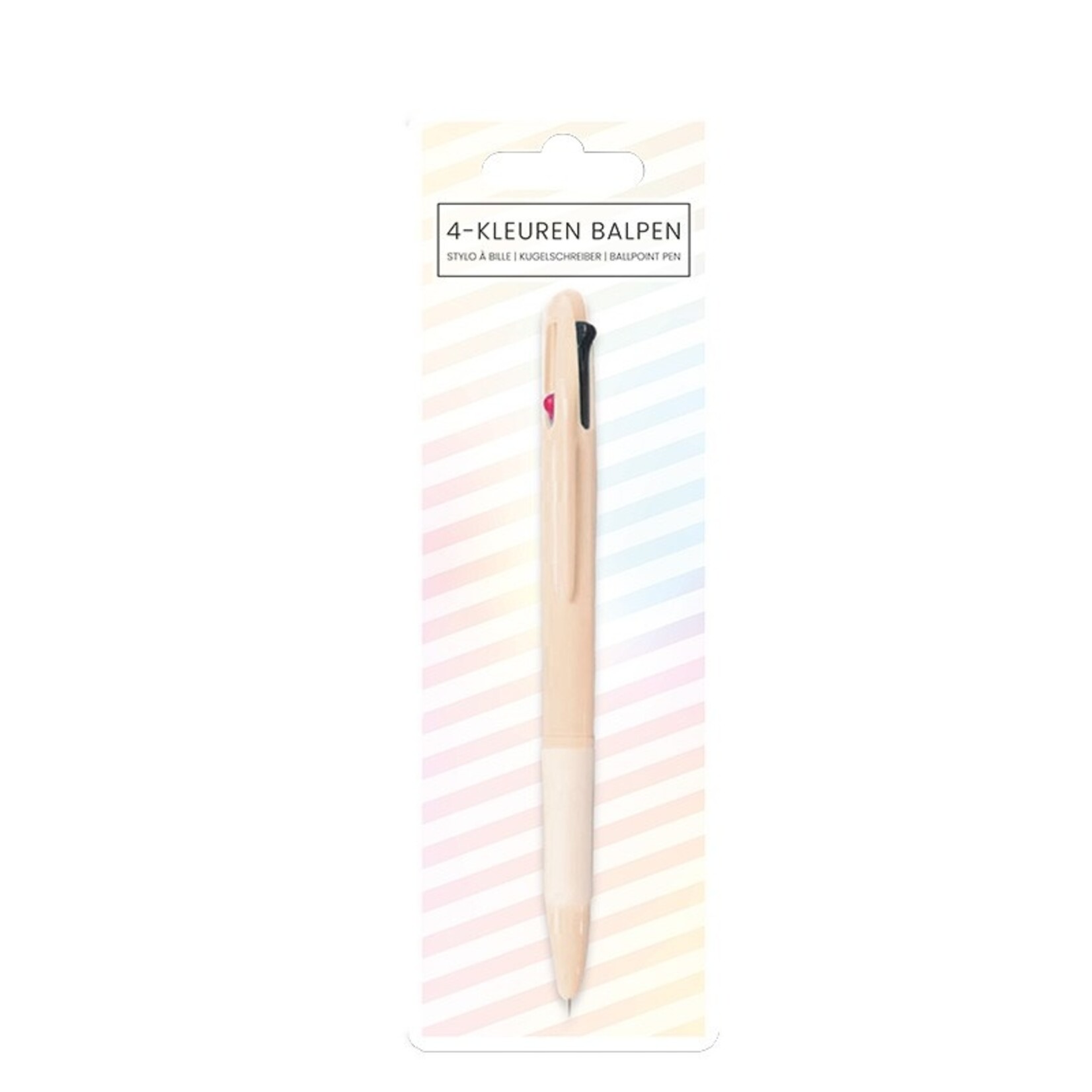 4 kleurenpen SOHO Pastel
