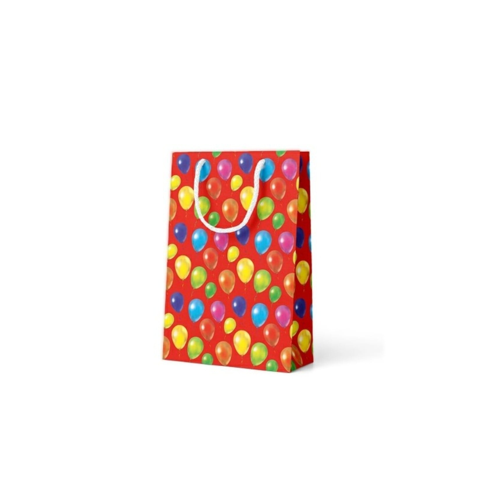 Geschenktas Balloons rood M