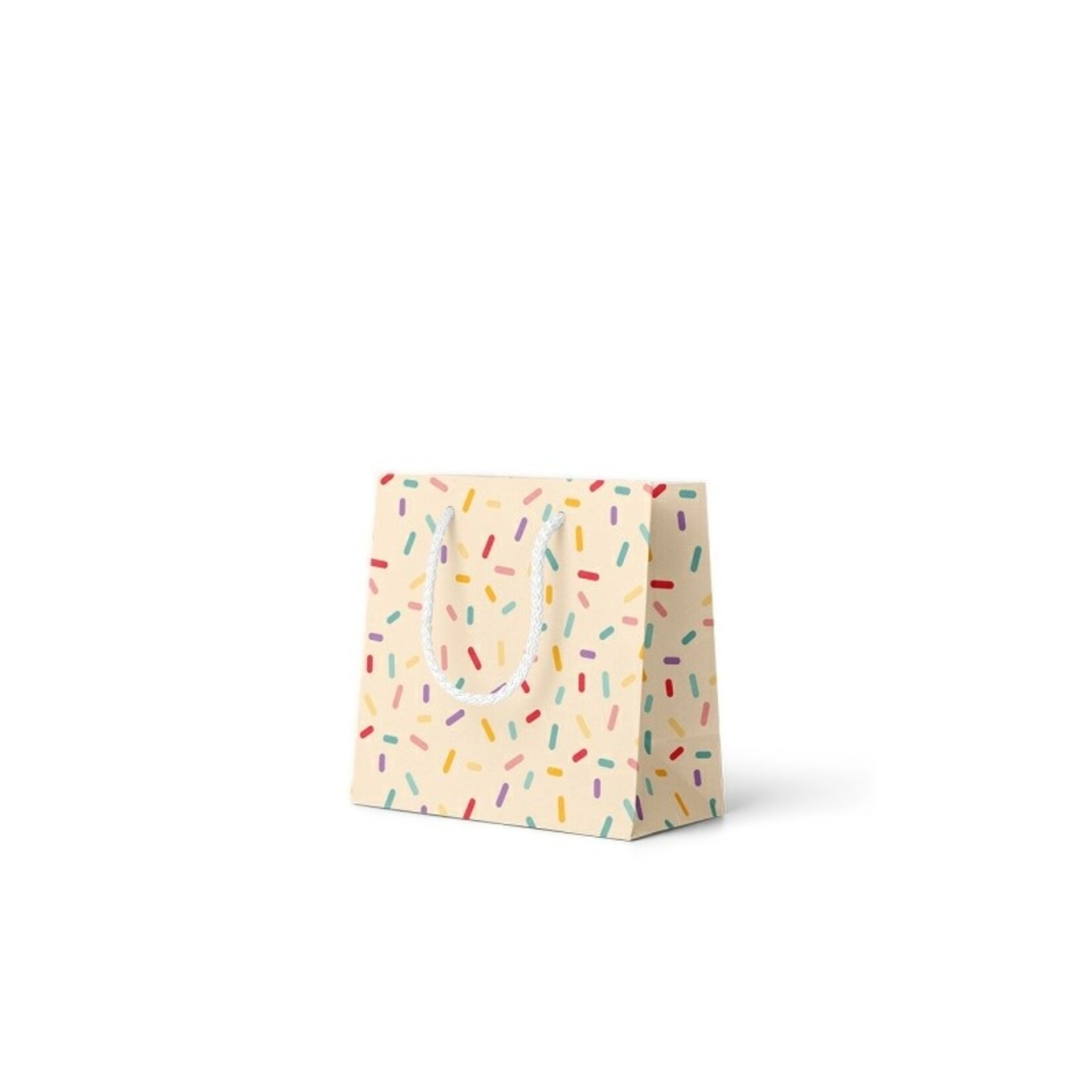 Geschenktas Confetti peach S