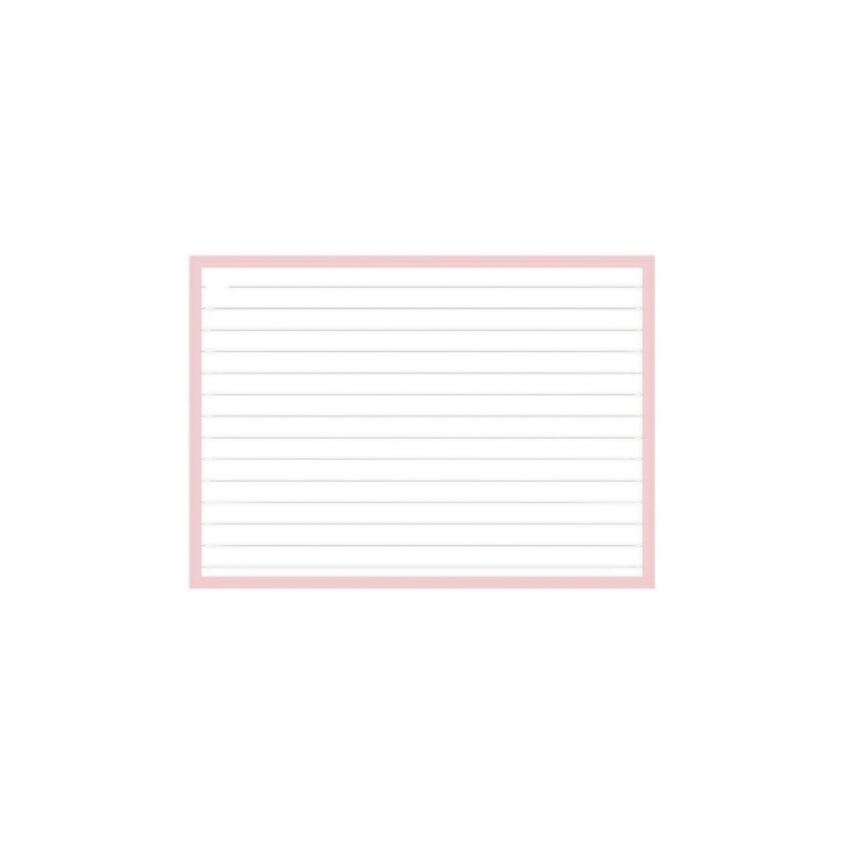 Soho Flashcards A7 50 stuks Pastel Roze